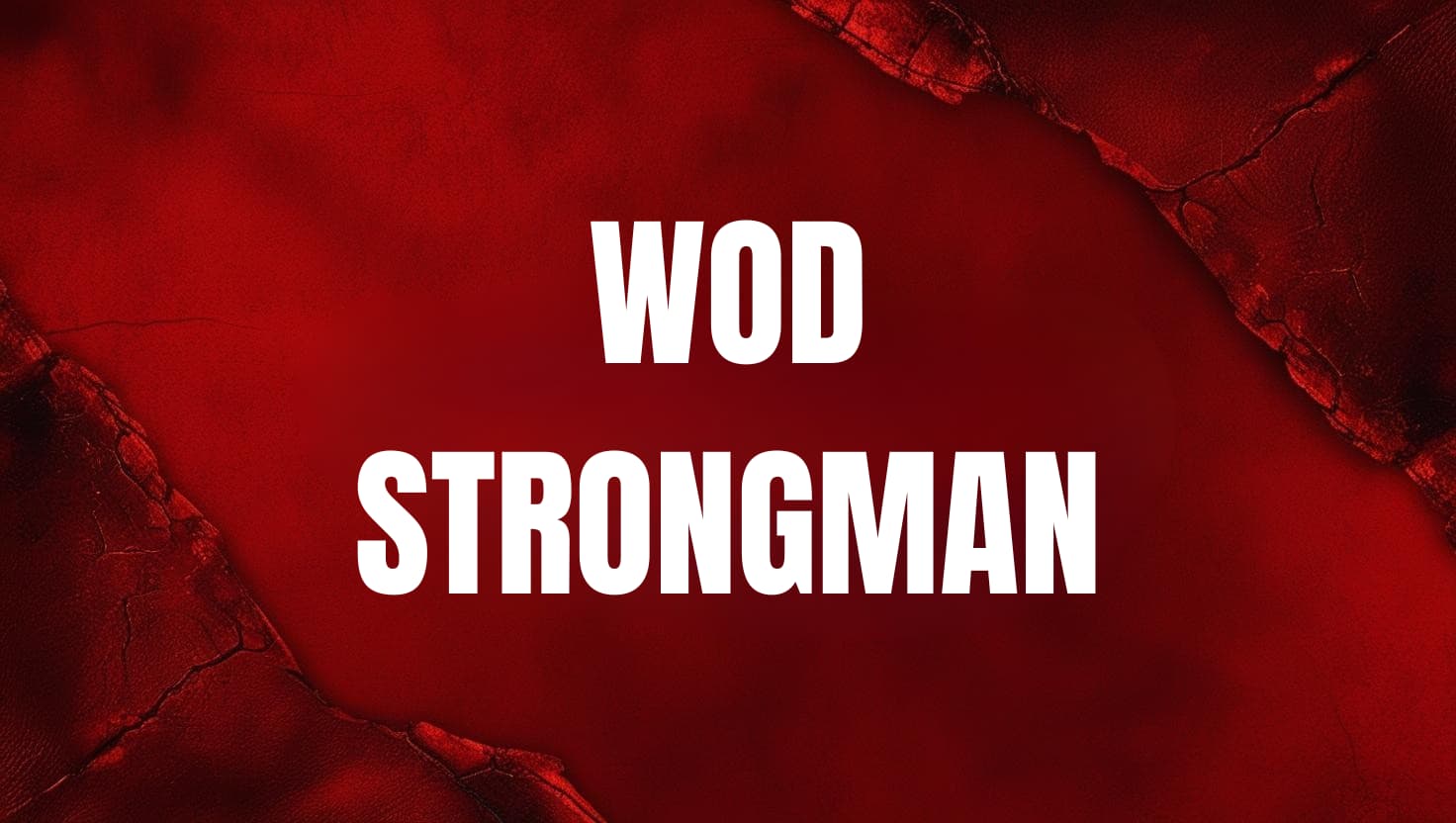 wod strongman