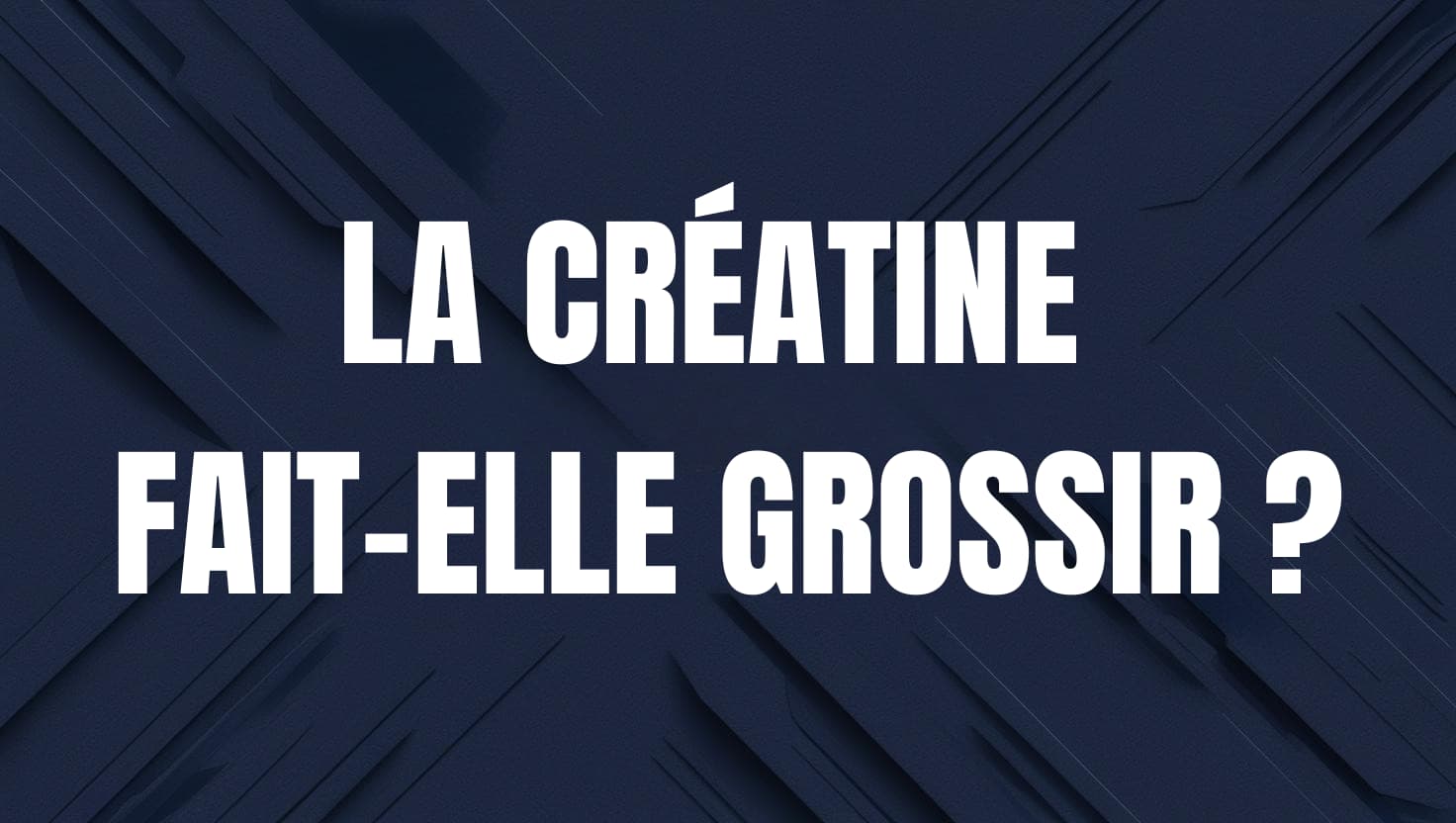 creatine fait grossir