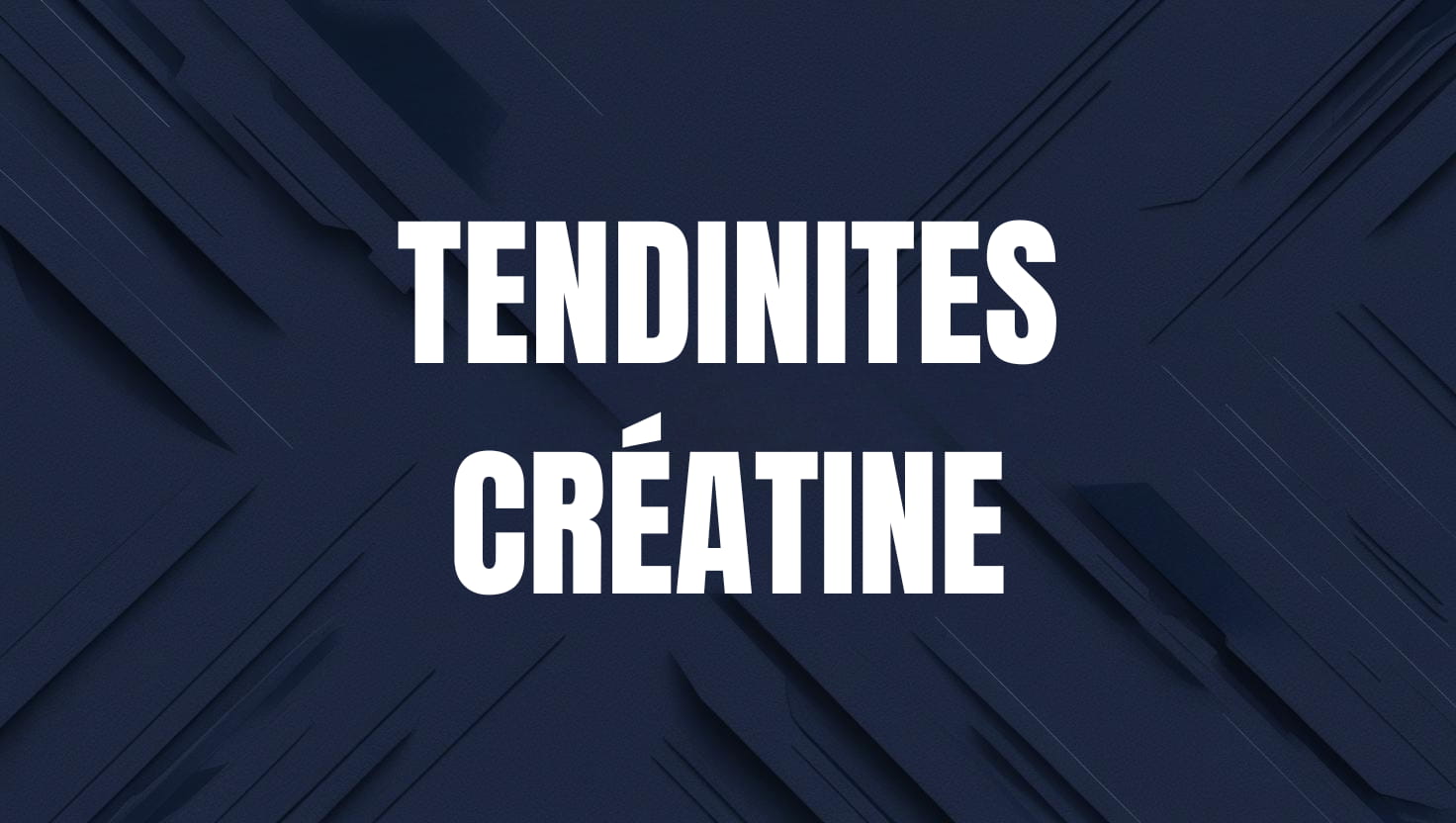 tendinites creatine